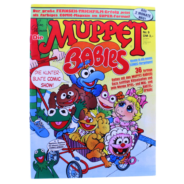 Muppet Babies Comic Magazin Nr. 9 (1989) – Im verrücktesten Museum der Welt | Hoppla Stuff